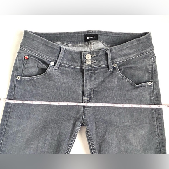 Hudson Jeans Collin Mid-Rise Skinny Jean Grey Sz 28. - Picture 7 of 9